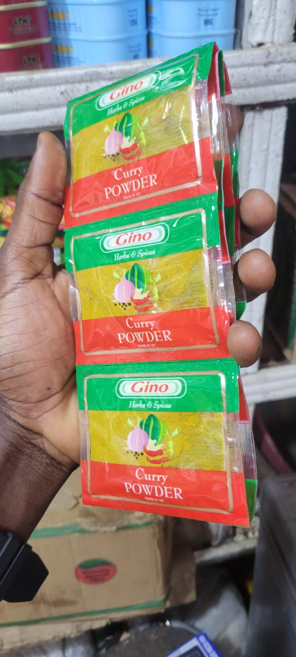Gino Curry Powder Spices (One Stripe)